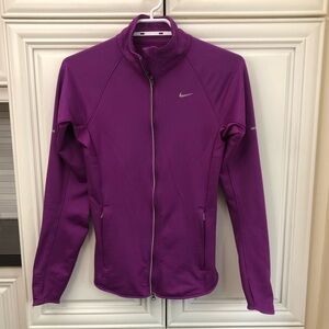 Nike Dri-fit zip women’s athletic jacket